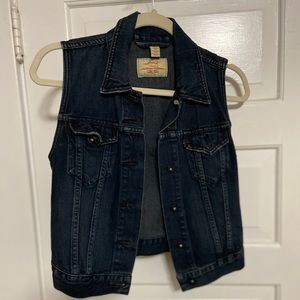 Levi’s Dark Denim Vest